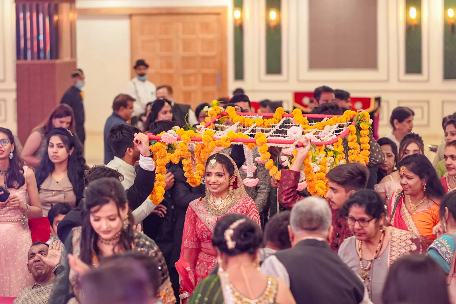 Authentic candid wedding laughter in Jaipur
