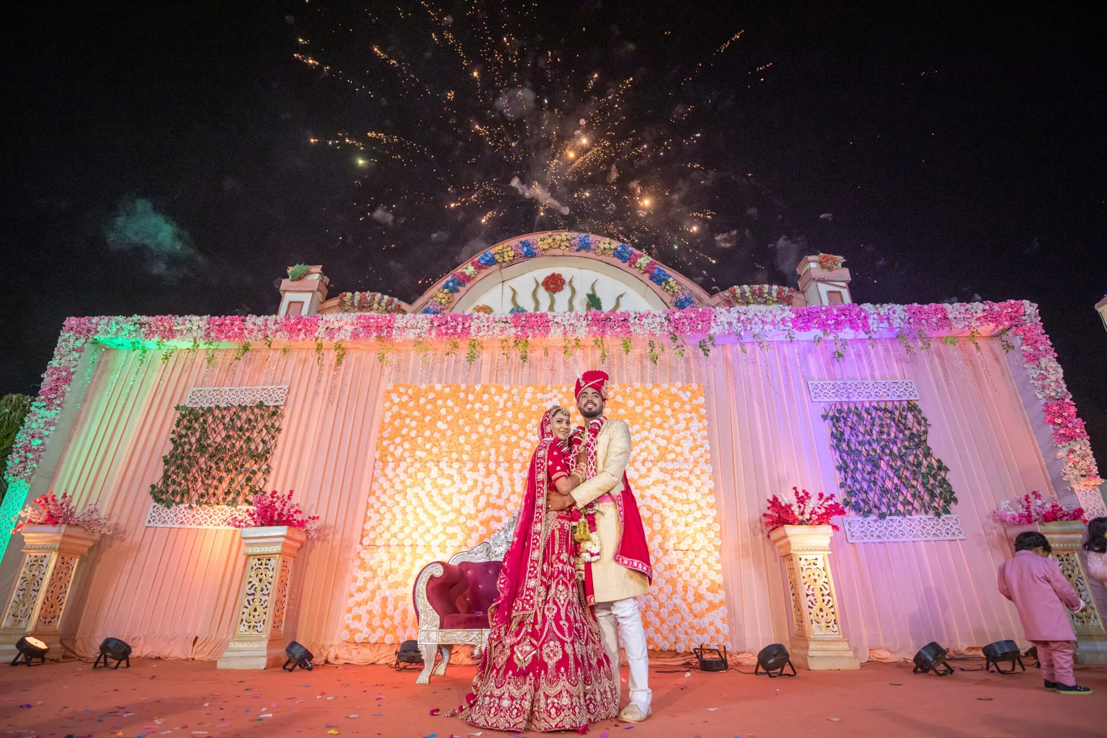 Garland exchange varmala wedding ceremony in Jaipur