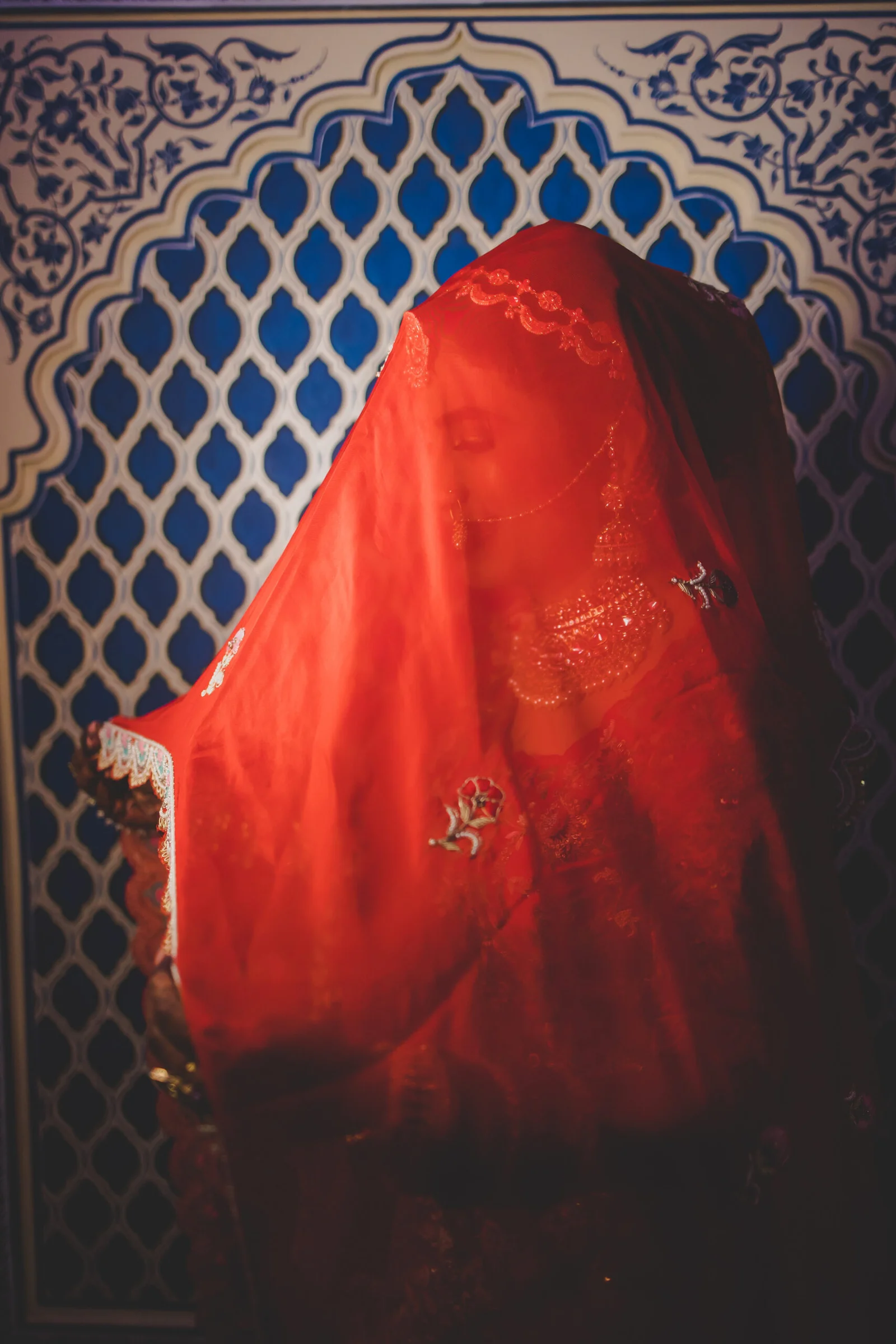 Sacred pheras fire ritual during traditional Indian wedding